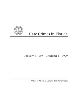 Hate Crimes in Florida