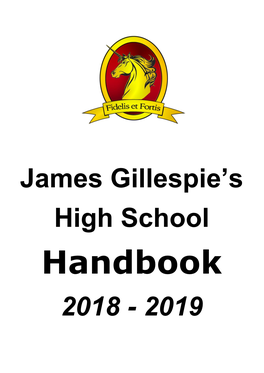 James Gillespie's High School 2018