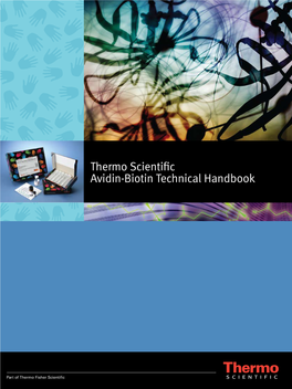 Avidin-Biotin Technical Handbook Table of Contents