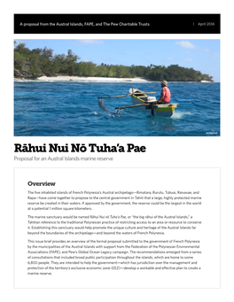 Rāhui Nui Nō Tuha'a