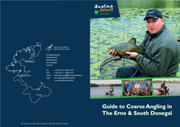 Guide to Coarse Angling in the Erne & South Donegal