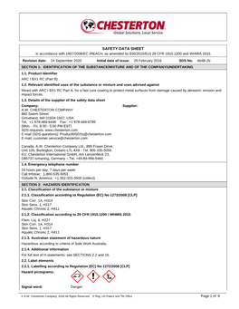 Safety Data Sheet