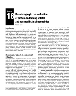 18Neuroimaging in the Evaluation of Pattern and Timing of Fetal and Neonatal Brain Abnormalities