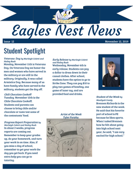 Eagles Nest News Issue 12 November 12, 2019