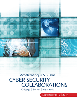 Israel CYBER SECURITY COLLABORATIONS Chicago Boston New York