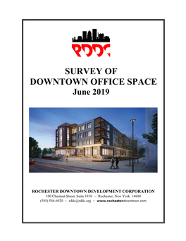 SURVEY of DOWNTOWN OFFICE SPACE, June 2019