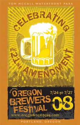 The 21St Annual Oregon Brewers Festival!