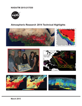 Atmospheric Research 2014 Technical Highlights