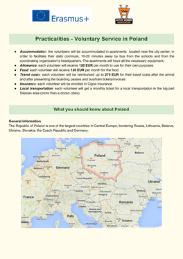 Practicalities - Voluntary Service in Poland