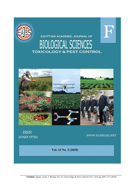 The Efficiency of the Parasitoid, Trichogramma Sp. Against Some Date Pests