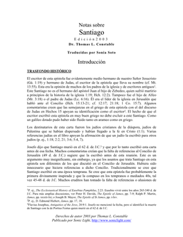 Notas Sobre Santiago Edición2003 Dr