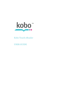 Kobo Touch Ereader User Guide 1