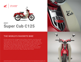 Super Cub C125