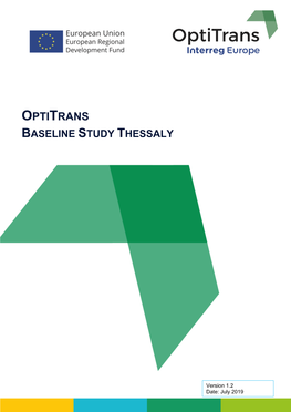 Optitrans Baseline Study Thessaly