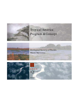 Tropical America Program & Concept Zoological