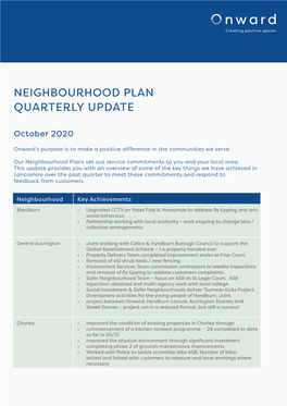 Read Our Full Update for Lancashire