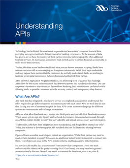 Understanding Apis | 1