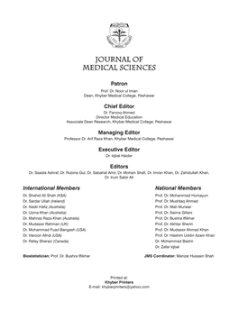 Journal of Medical Sciences