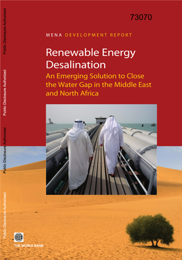 Potential for Renewable Energy Desalination