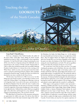 Lookouts of the North Cascades