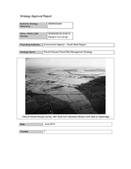 Parrett Estuary Flood Risk Management Strategy