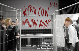 Wyrd Con Companion Book 2013, Edited By