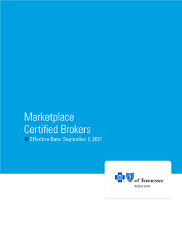 508C, Marketplace Certified Brokers
