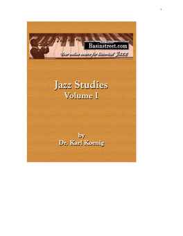 Jazz Studies