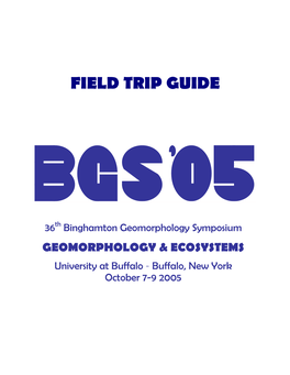 Niagara Field Trip Guide