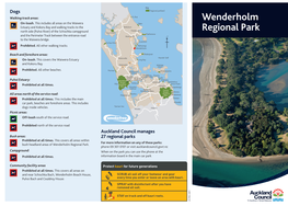 Wenderholm Regional Park