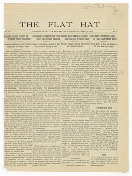 The Flat Hat