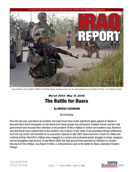 The Battle for Basra