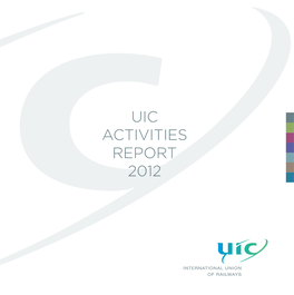 Uic Activities Report 2012