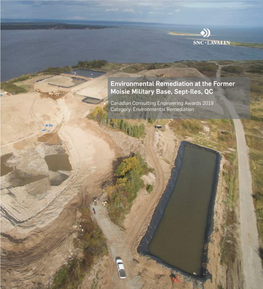 Environmental Remediation at the Former Moisie Military Base, Sept-Iles, QC