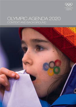 Olympic Agenda 2020 – Context and Background