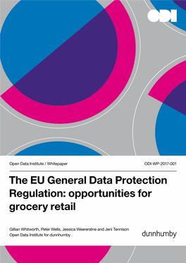 Opportunities for Grocery Retail