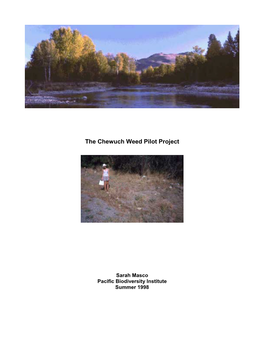 Chewuch Weed Pilot Project Summary