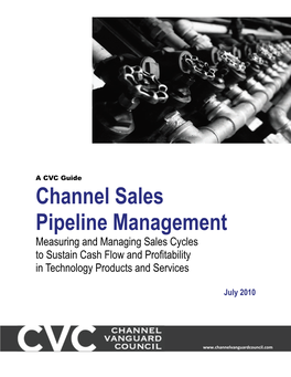 Channel Sales Pipeline Management 1