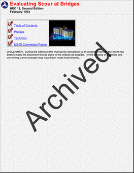 PDF Version of Evaluating Scour at Bridges, Edition 2