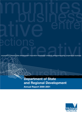 Department of State and Regional Development