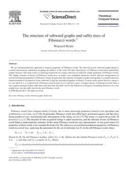 The Structure of Subword Graphs and Suffix Trees of Fibonacci Words