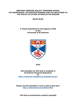 Sarah Scott Phd Thesis