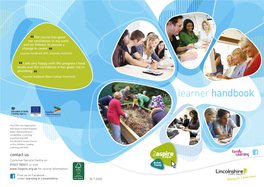 Learner Handbook