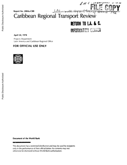 World Bank Document