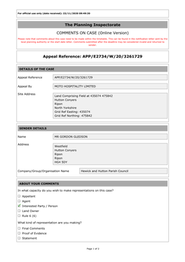 Hutton Conyers Ripon North Yorkshire Grid Ref Easting: 435074 Grid Ref Northing: 475842