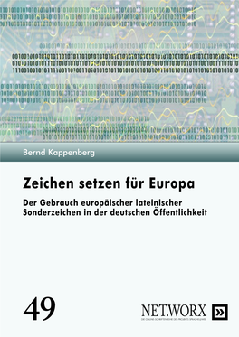 NET.WORX 49 | Zeichen Setzen Für Europa. Der Gebrauch