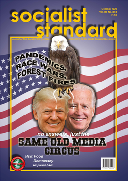 1 Socialist Standard October 2020