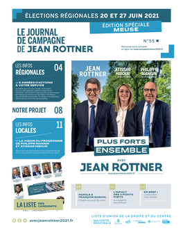 Le Journal De Campagne De Élections Régionales 20 Et 27 Juin 2021 Le Journal De Campagne De Élections Régionales 20 Et 27 Juin 2021 3