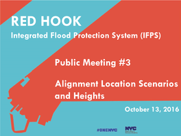 RED HOOK Integrated Flood Protection System (IFPS)