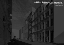 16, 20 & 24 Kennedy Street, Manchester Design & Access